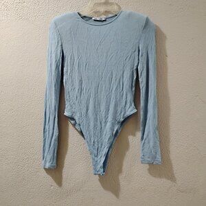 ZARA -S-sweaters Light Blue Long Sleeve Bodysuit
